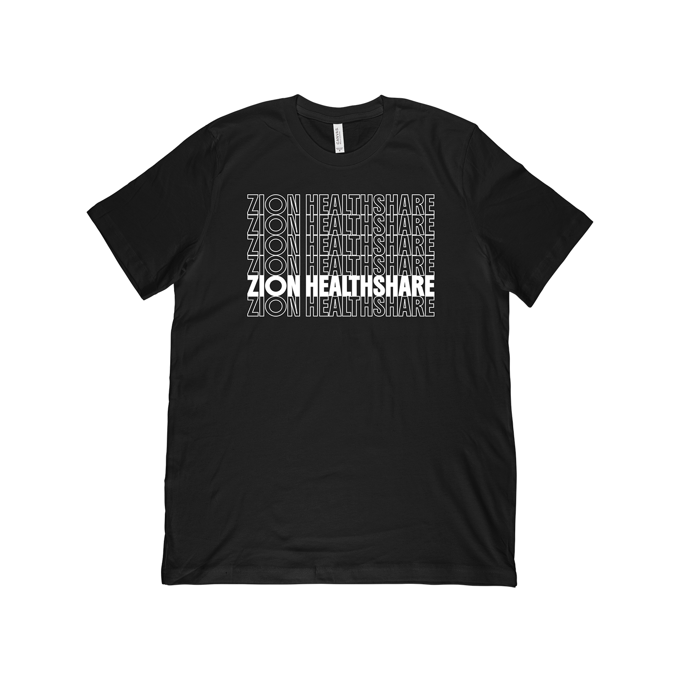 Zion HealthShare Stacked Tee