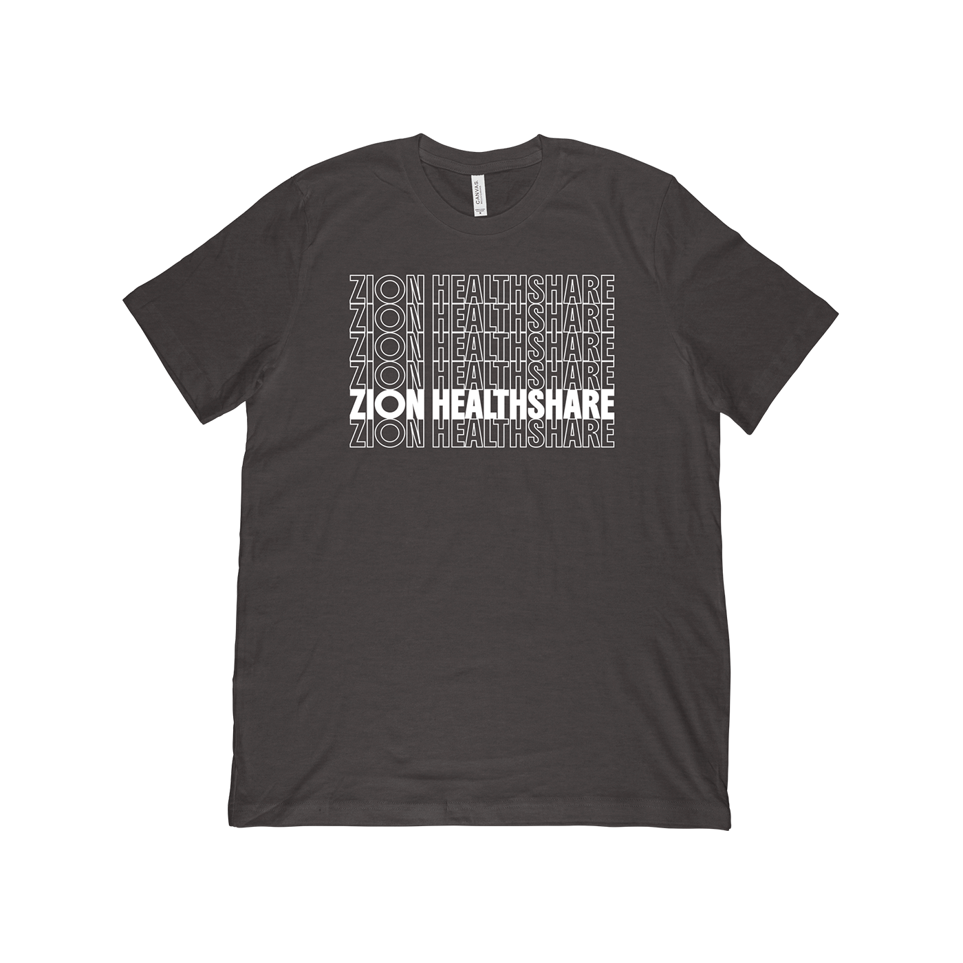 Zion HealthShare Stacked Tee