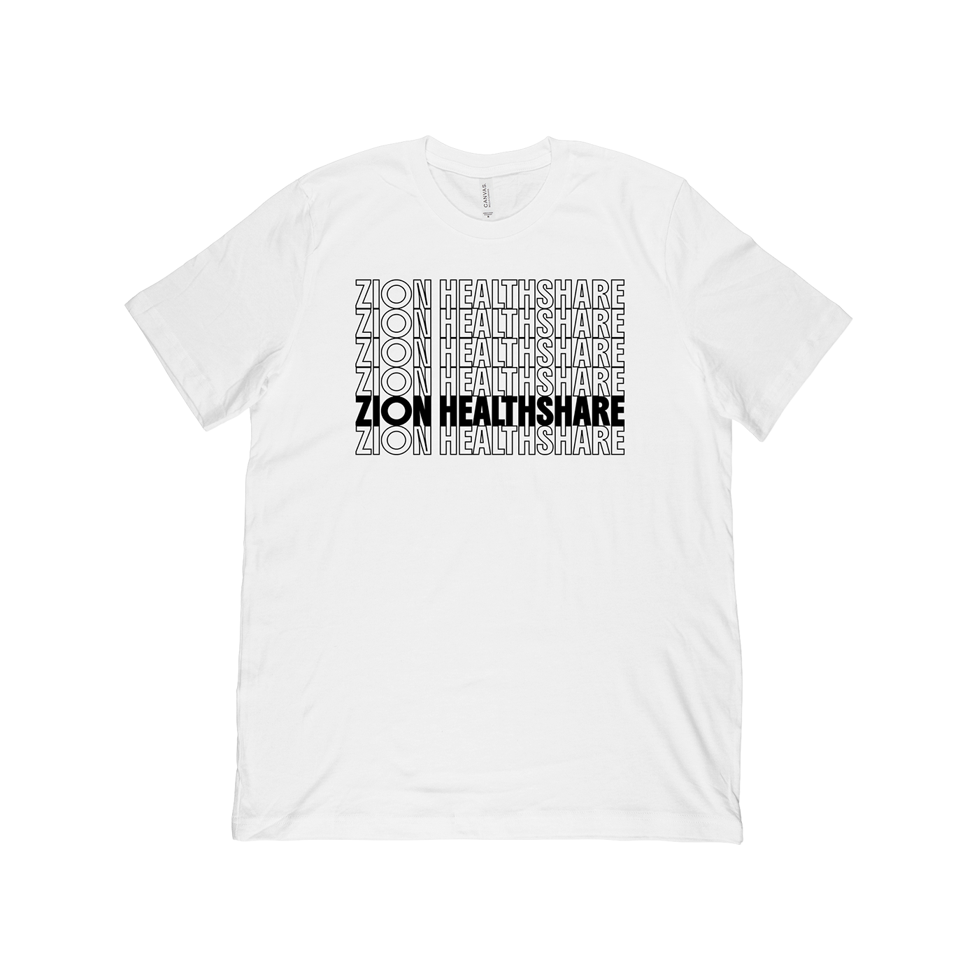 Zion HealthShare Stacked Tee