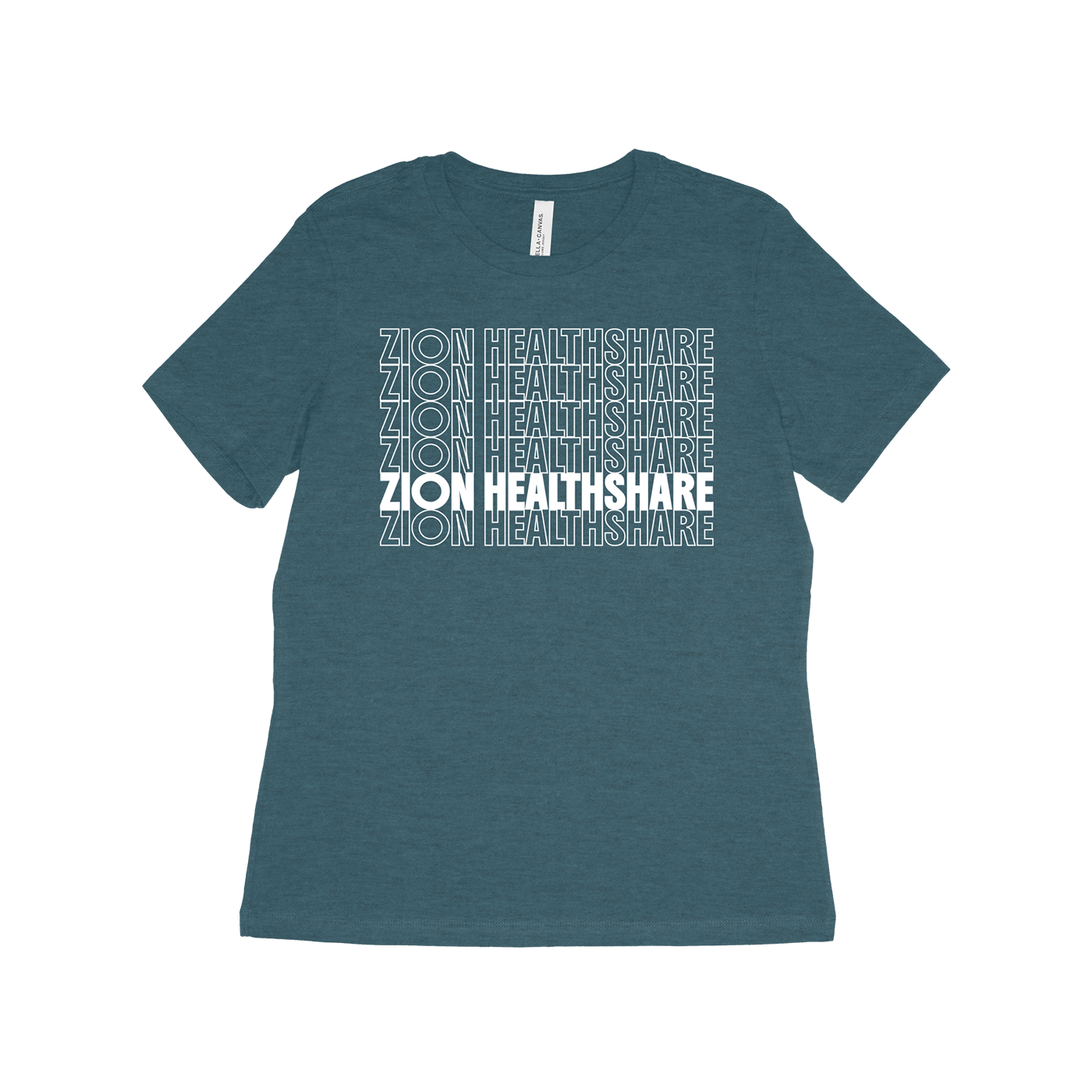 Zion HealthShare Stacked Women's Tee
